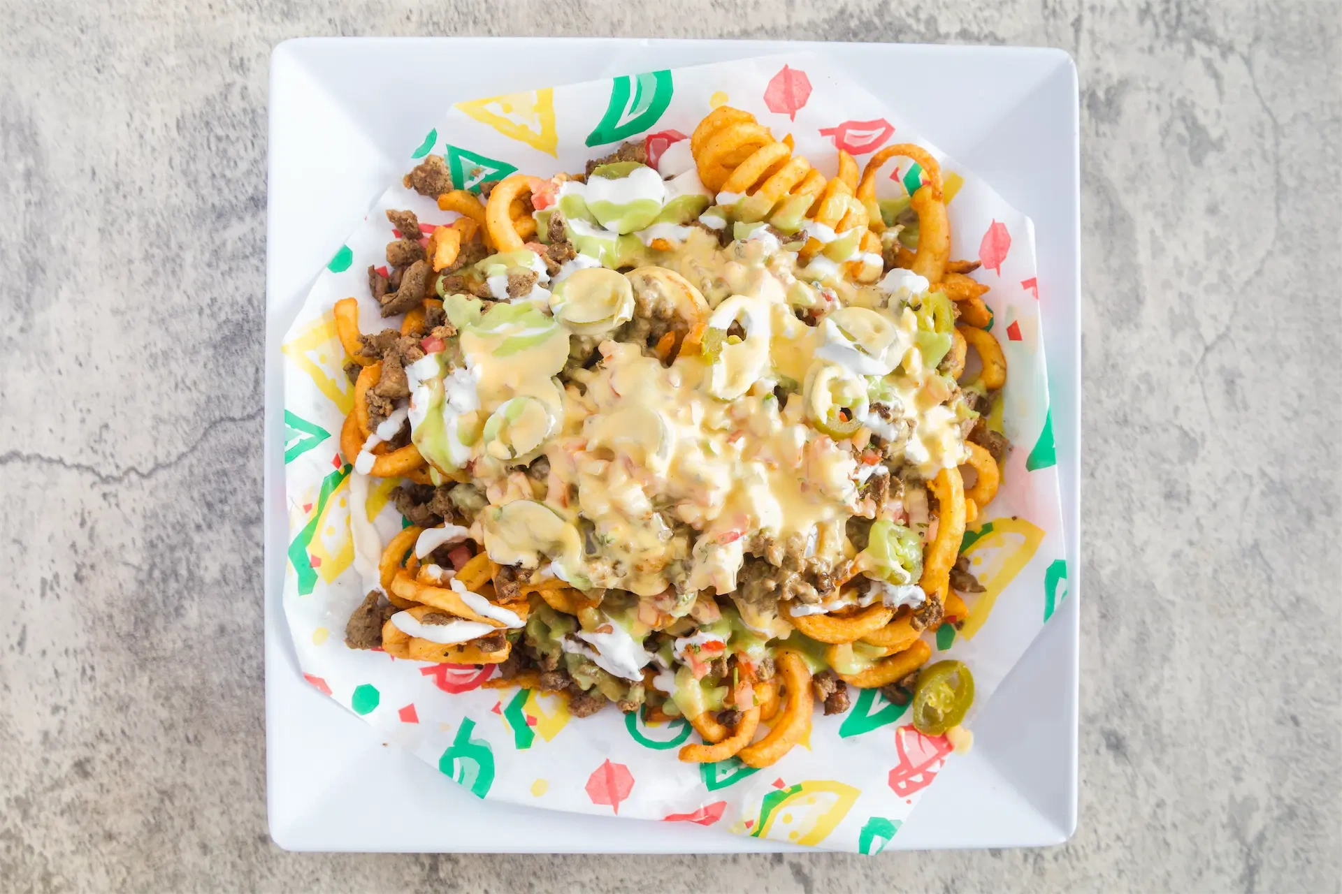 Fries With Meat
